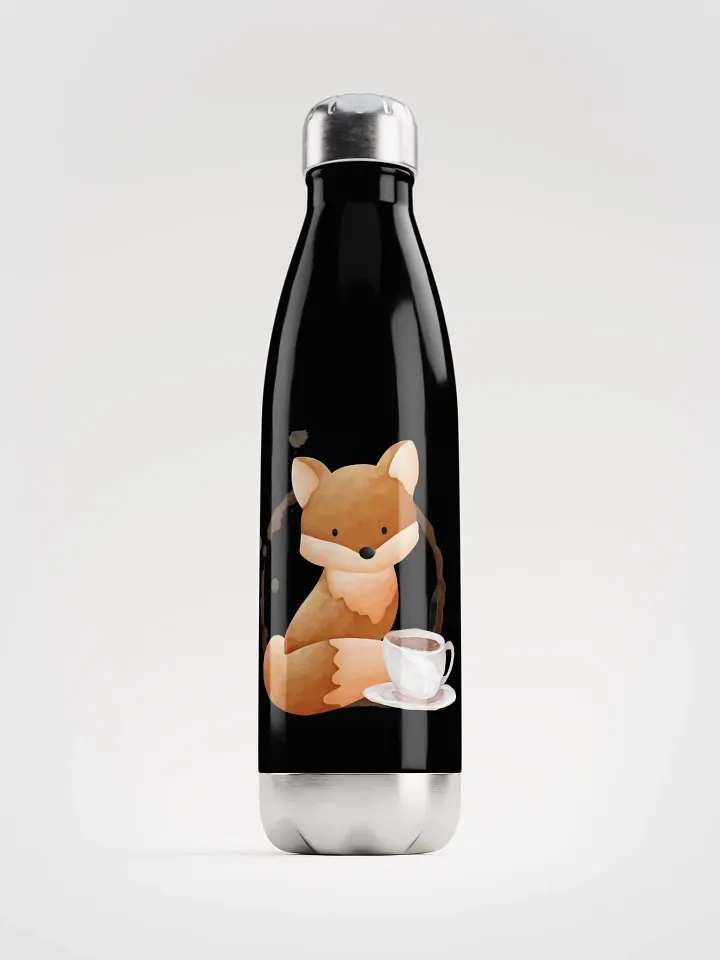 Coffee with Peach | Stainless Steel Water Bottle product image (1)