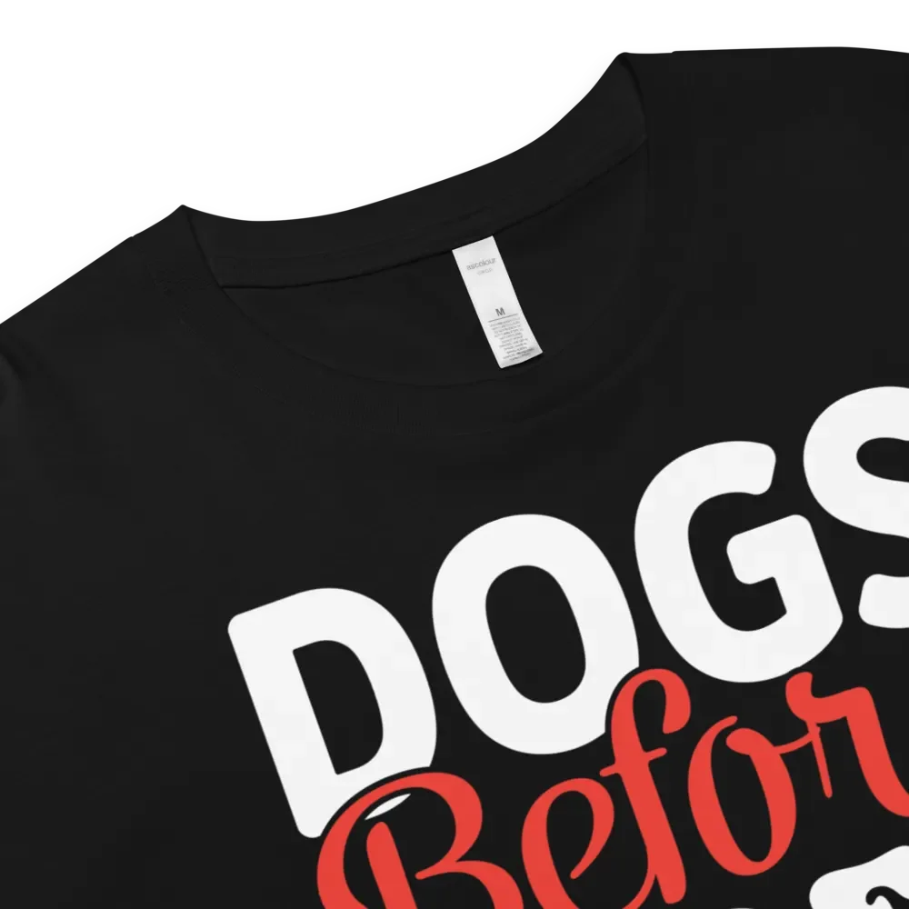 DOGS Before DUDES Crop Top product image (8)