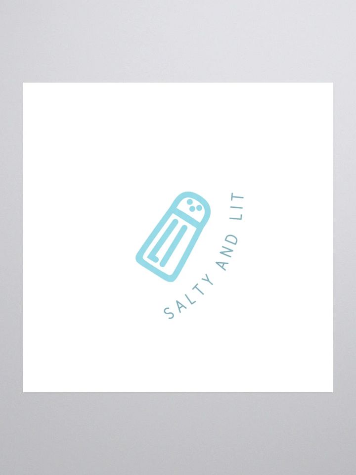 Salty and Lit - Sticker product image (1)
