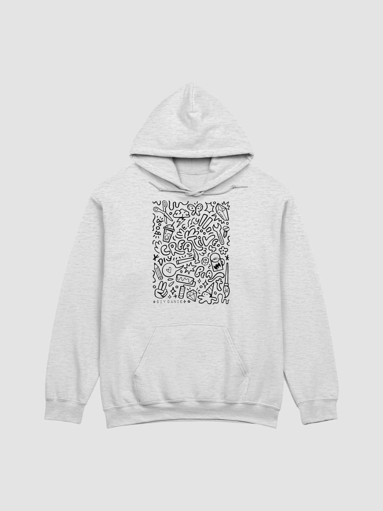 CREATIVE CHAOS HOODIE (FRONT DESIGN) product image (3)