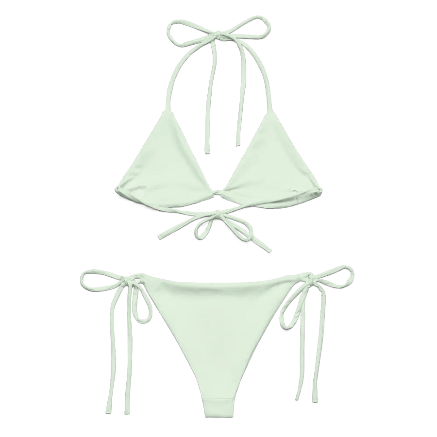 Mint Green String Bikini product image (3)