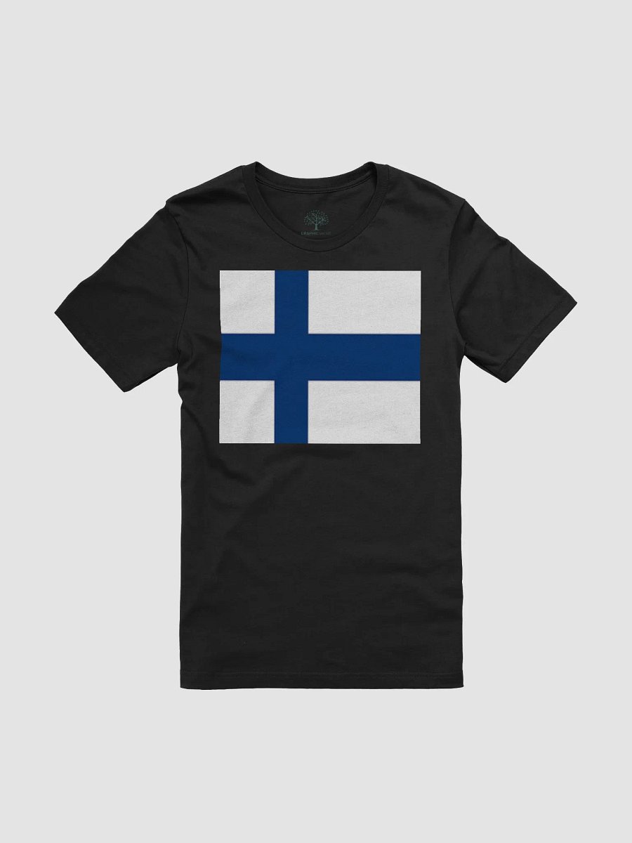 Exclusive Unisex Finland Flag Graphic Tee by Graphic Grove product image (3)