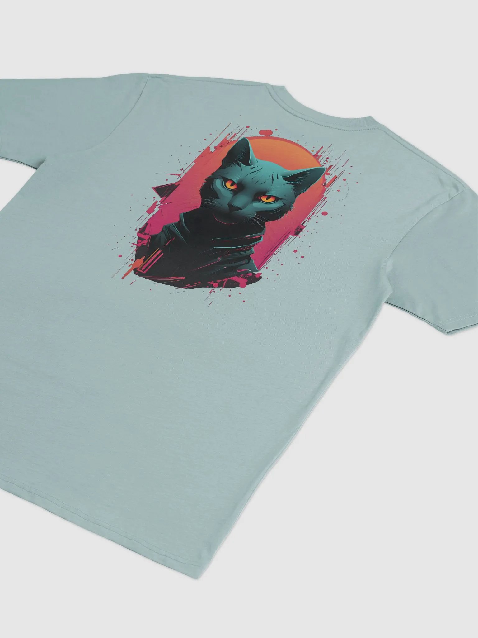 Neon Cat Graphic Tee product image (27)
