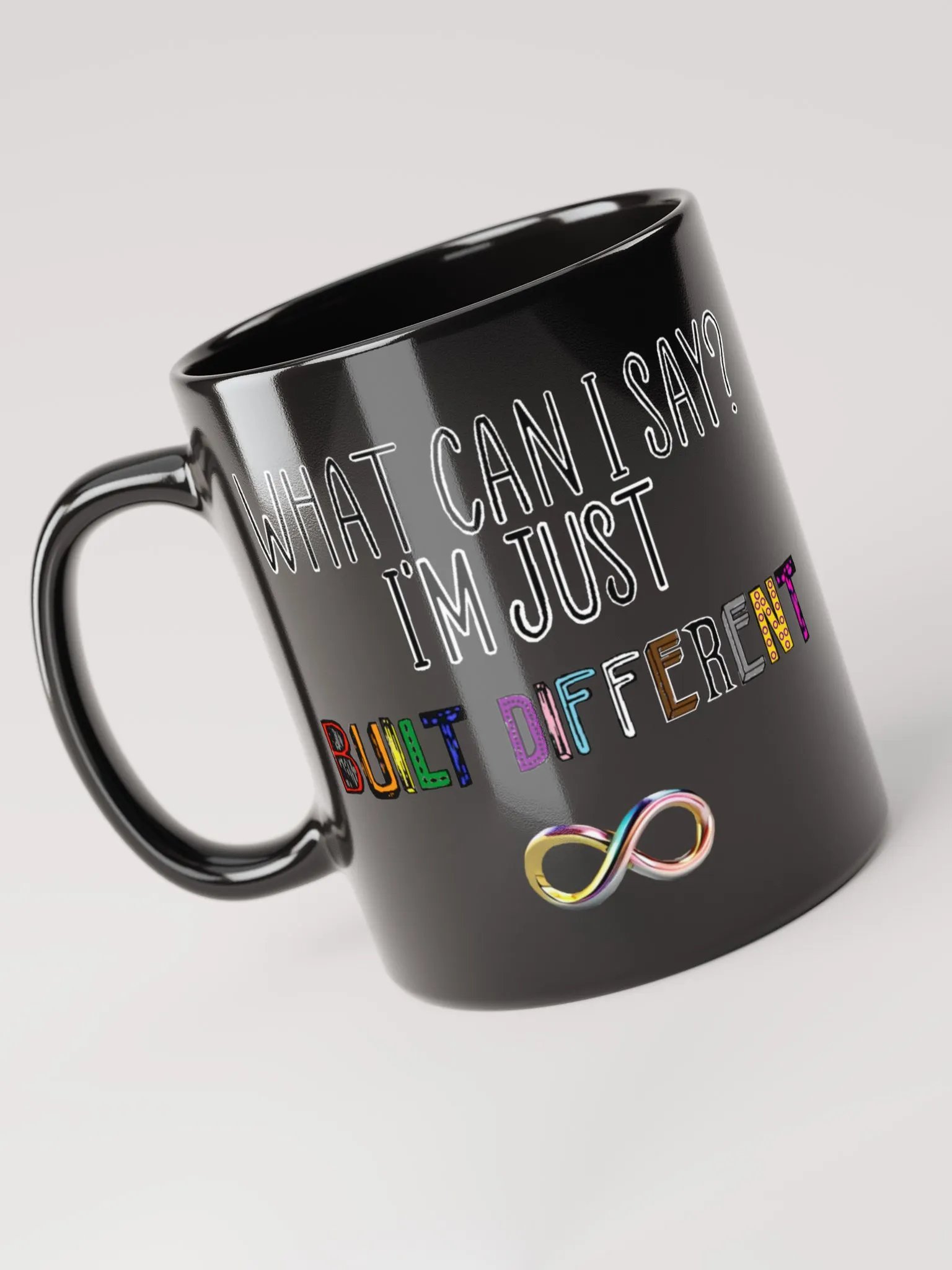 Built Different BLACK Mug product image (7)