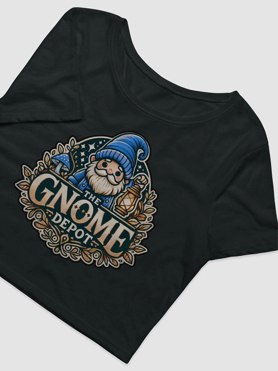 The Gnome Depot Bella+Canvas Women's Crop Tee product image (3)