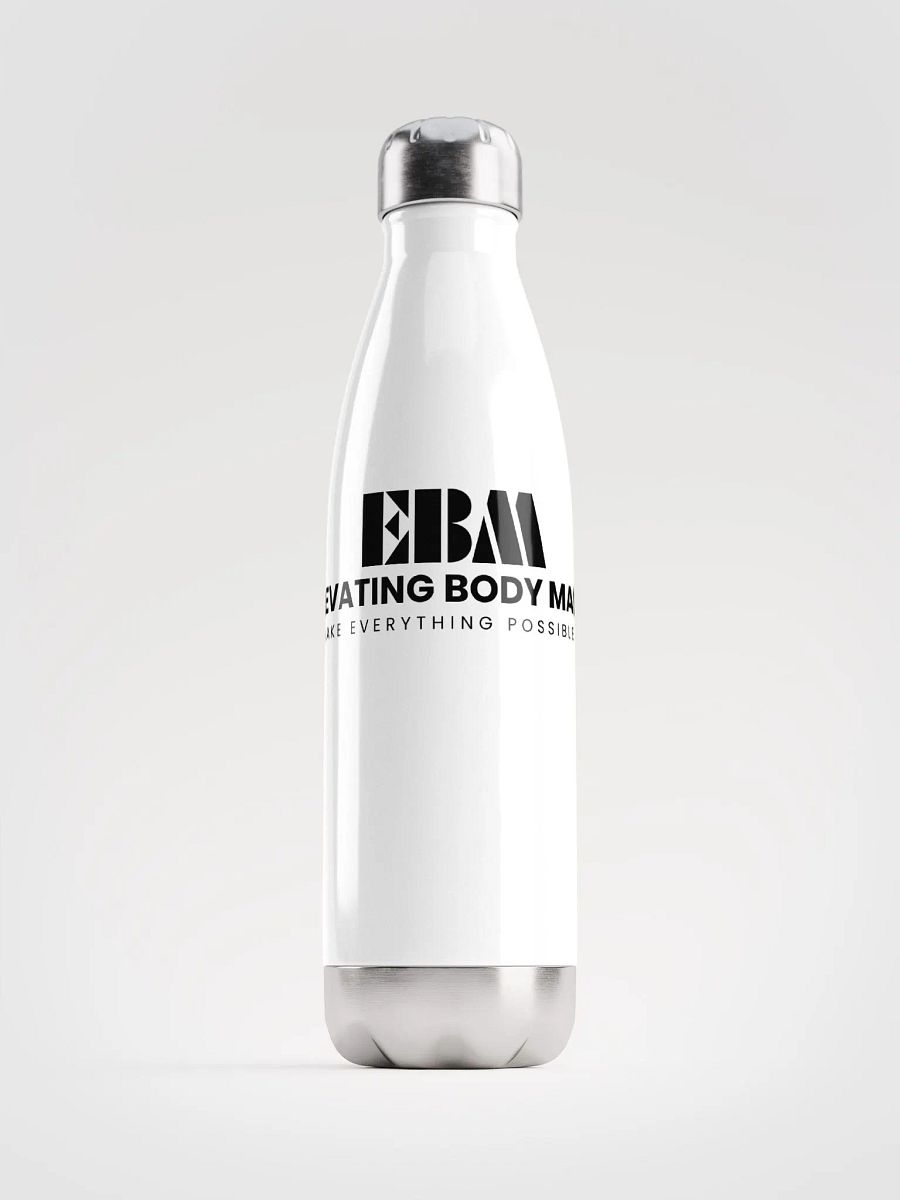 EBM Stainless Steel Water Bottle (White) product image (1)