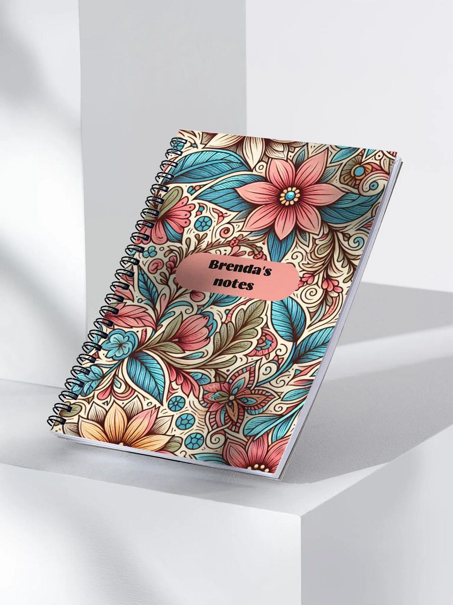 Brenda's Notes Floral Notebook product image (3)