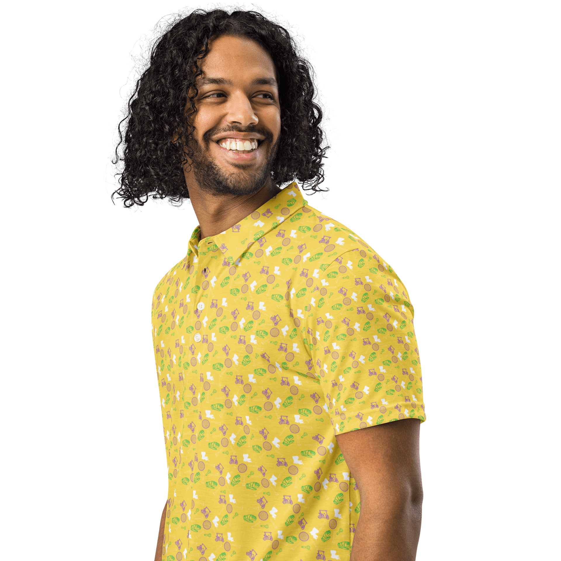 Golf BR Yellow Slim Fit Polo product image (2)