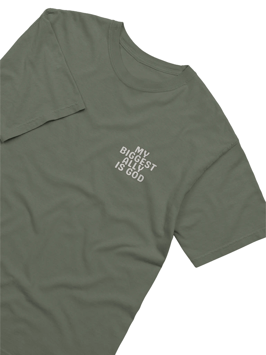Christ Is King Biblical Graphical T-Shirt | 100% Cotton Comfort Colors product image (5)