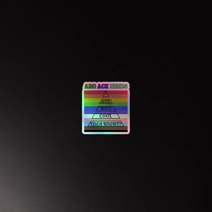 AroAce Needs - Sticker product image (4)