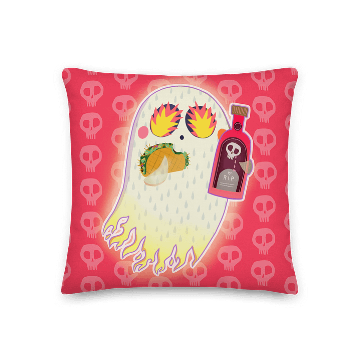 Pastel Little Ghost Hot Sauce #2 - Pillows product image (4)