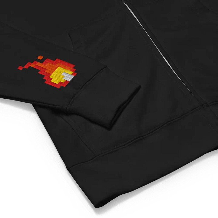 Phlare Flame Fleece Zip Up Hoodie product image (2)