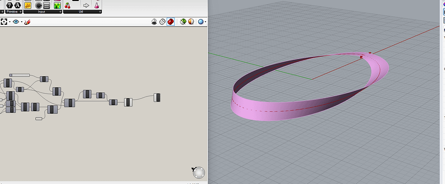 Infinity Loop Algorithm Design Grasshopper Rhino Files Download product image (1)