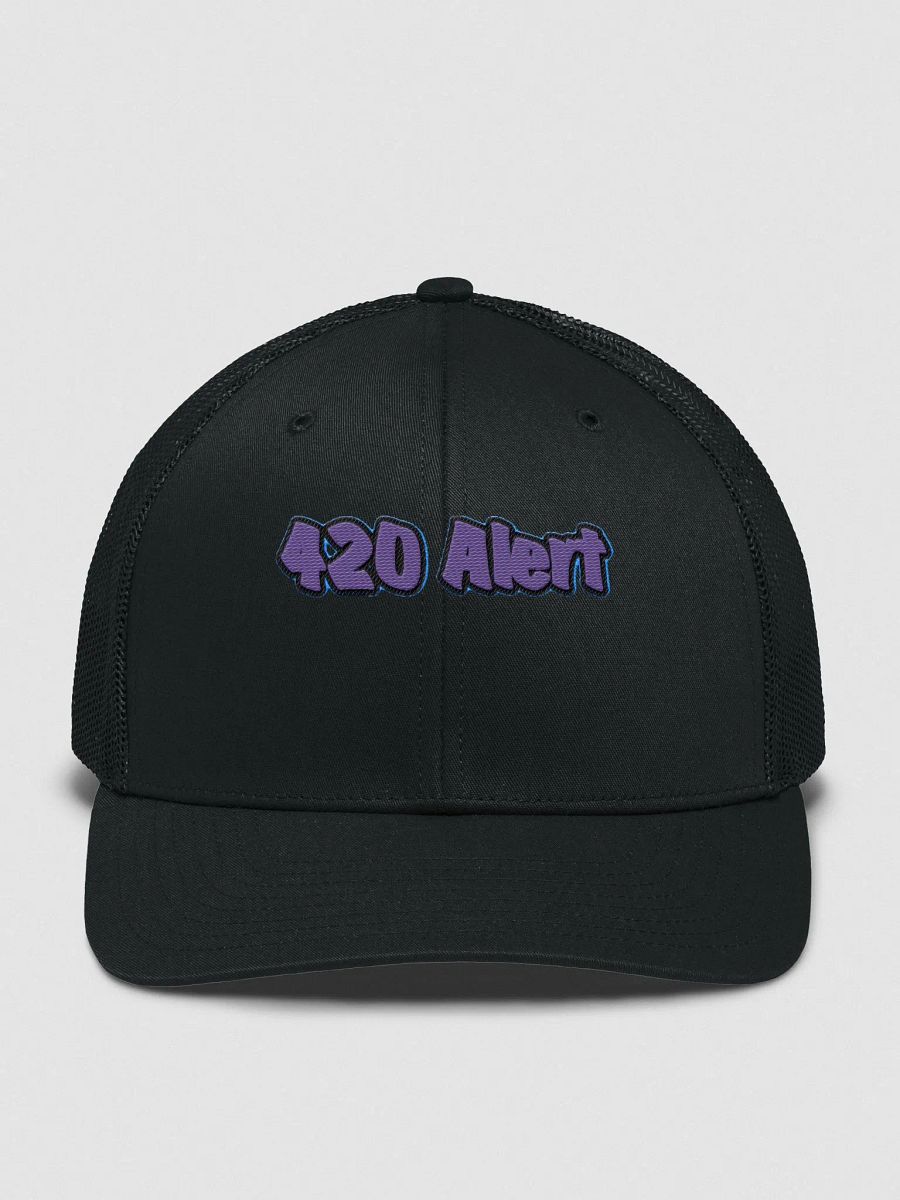 Glowing 420 Alert Richardson Trucker Hat product image (3)
