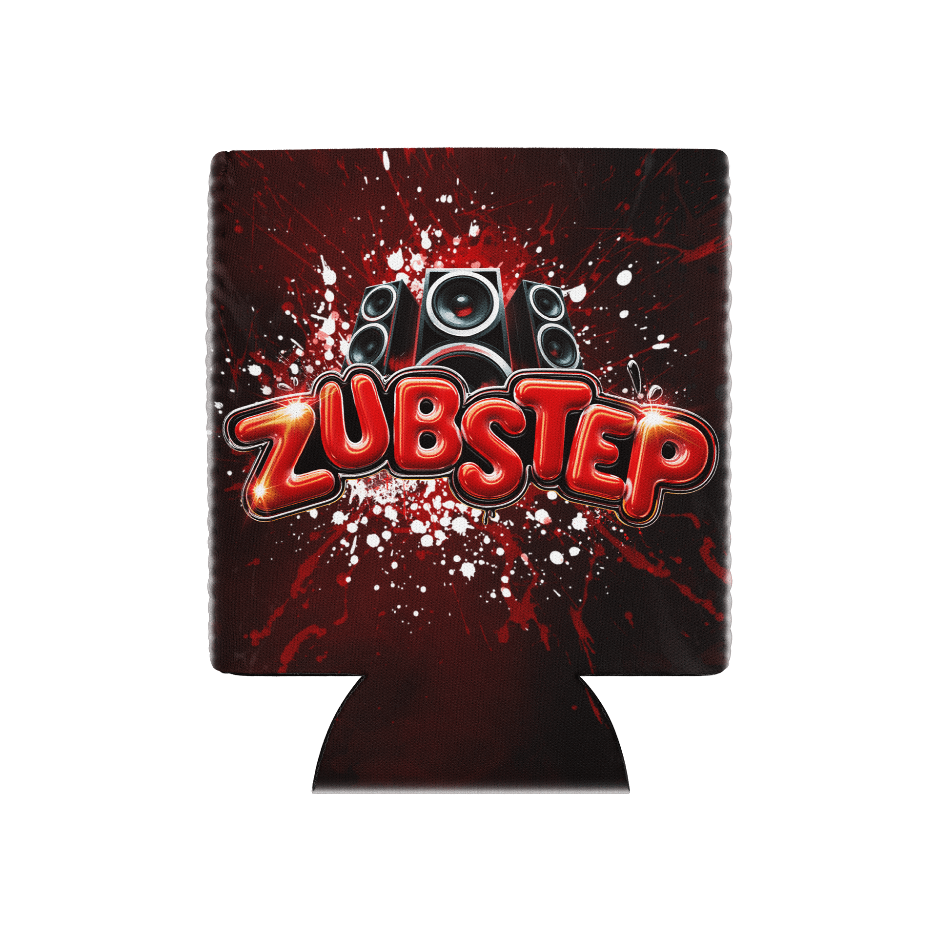 Zubstep Splatter Regular Can Koozie product image (1)