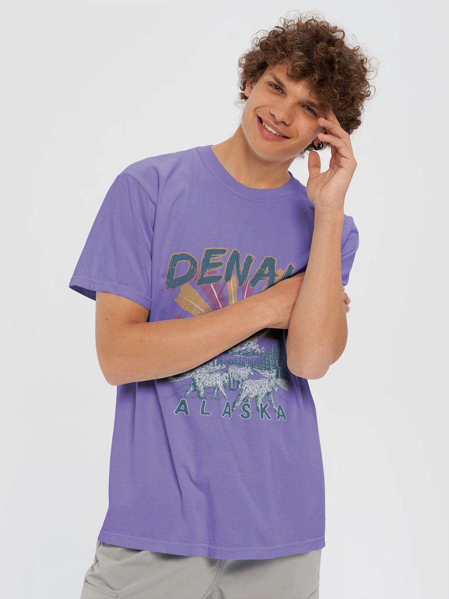 Denali National Park, Alaska Tee | Retro-Style Western T-Shirt for Travel and Road Trips product image (50)