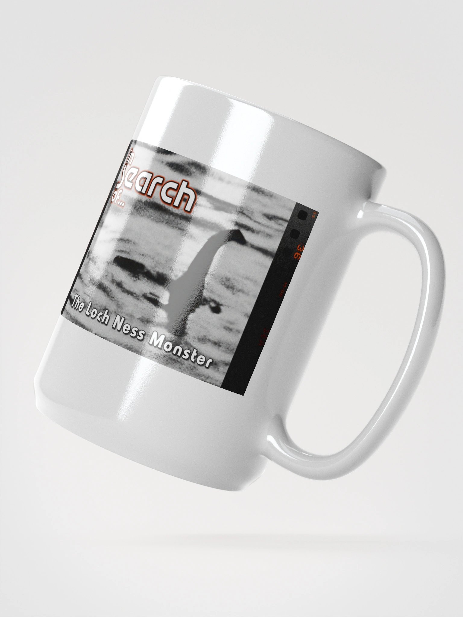 In Search Of...The Loch Ness Monster v2 Plain Mug product image (2)