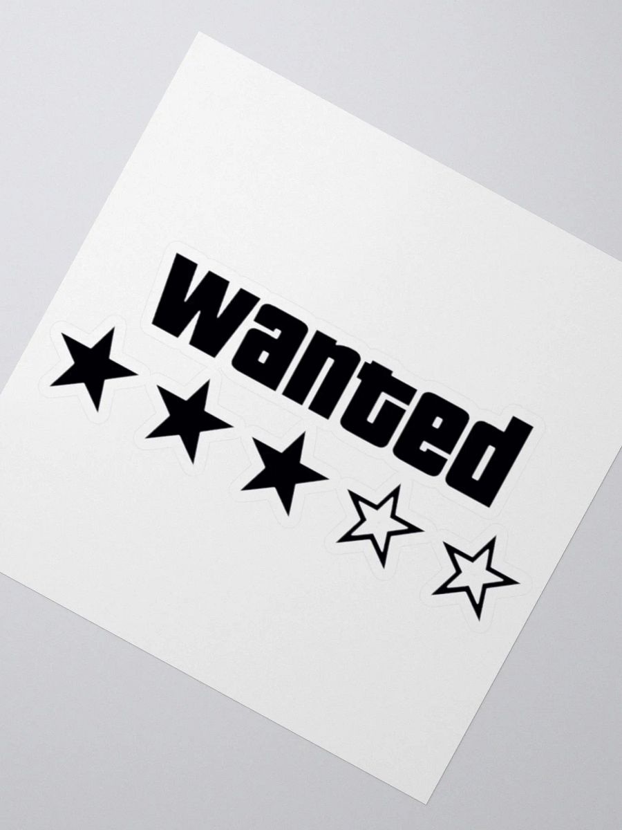 Sticker Wanted [3 Stars] product image (2)