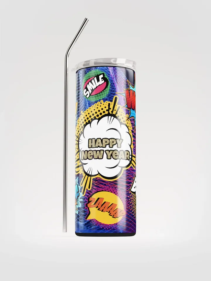 Cheers to the New Year with our Stainless Steel Tumbler! 🎉 product image (1)