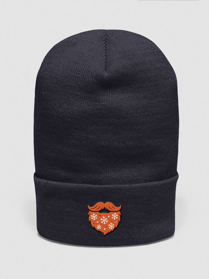 German Festive Beard Cuffed Beanie product image (1)