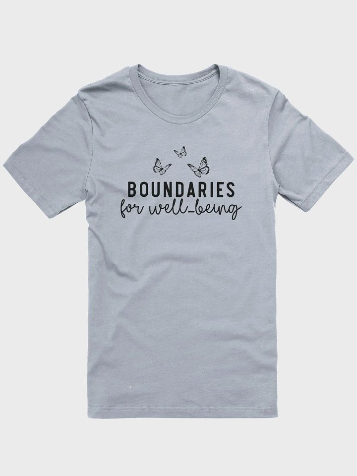 Boundaries For Well-Being Tee product image (1)
