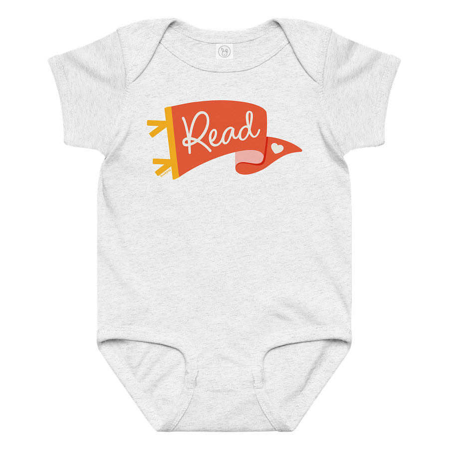 Go Team...Read! Red Pennant Onesie product image (1)