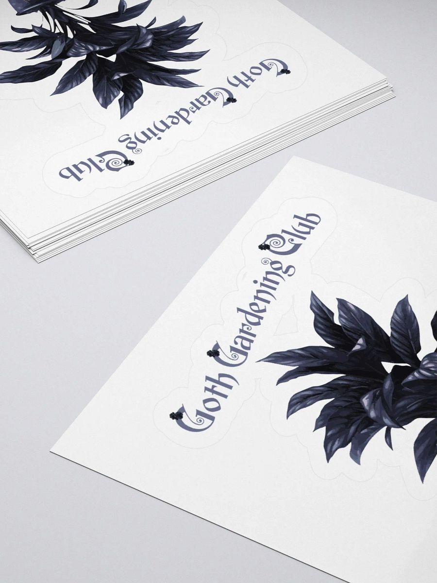 Goth Gardening Club Sticker product image (11)