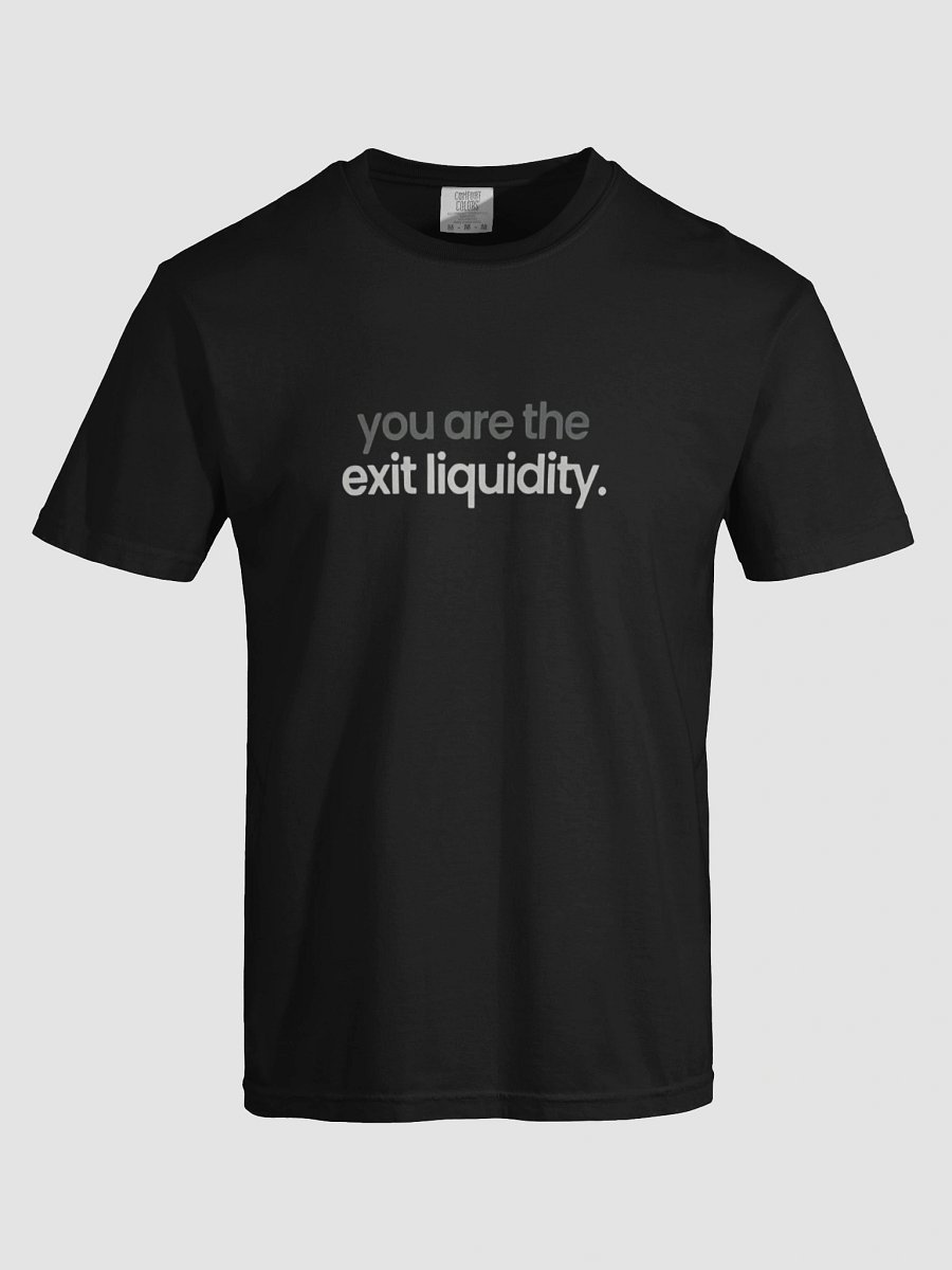 You Are The Exit Liquidity T-Shirt product image (7)