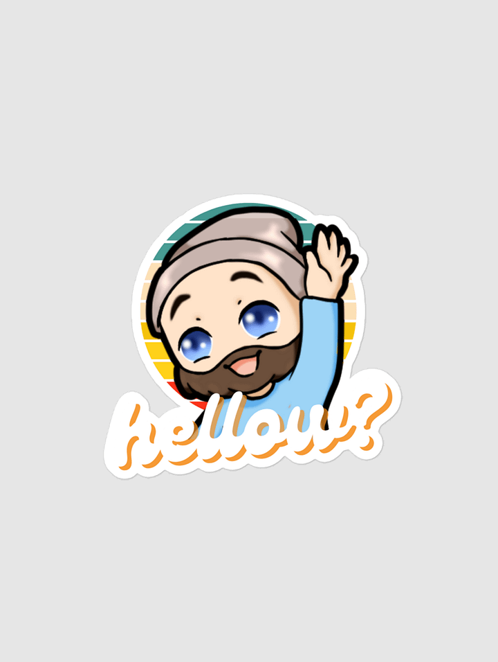 Hellow? Bubble-Free Sticker product image (1)