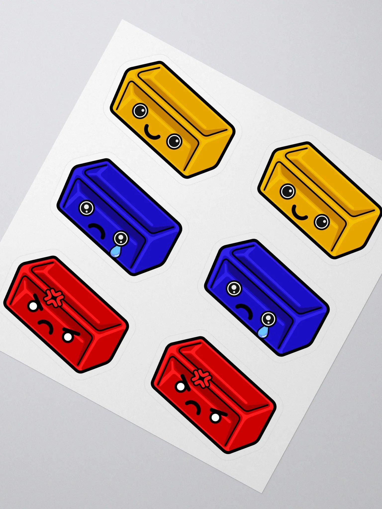 Sample Emote Sticker Sheet product image (2)