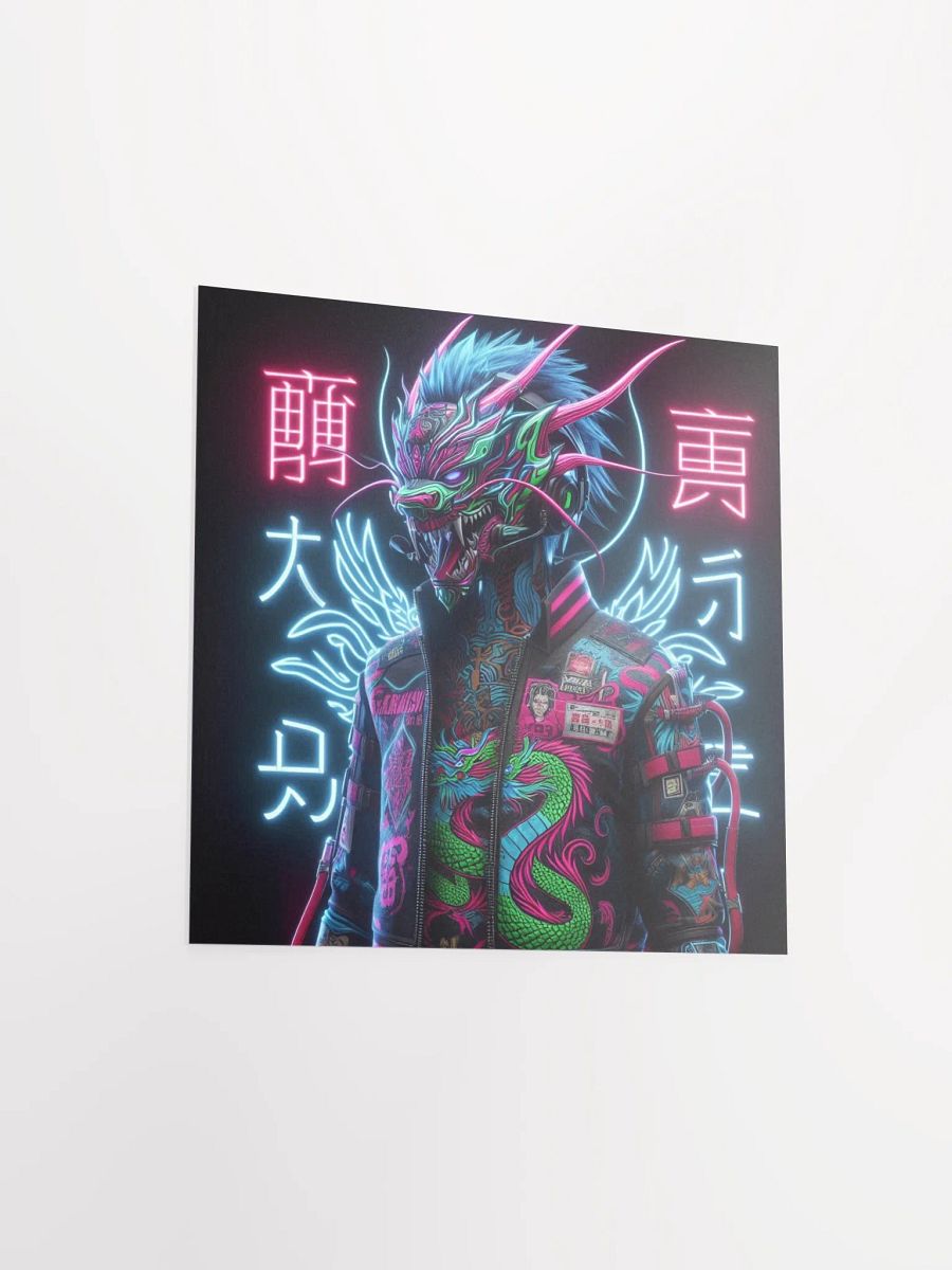 Neon Dragon Poster product image (8)