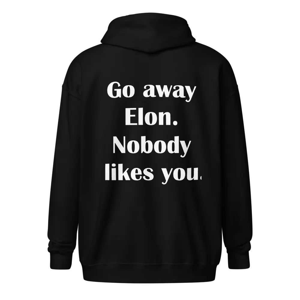 Go Away Elon Hoodie product image (1)