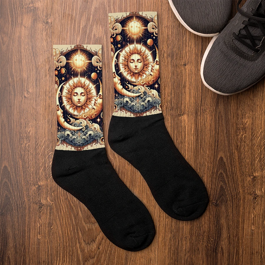 Black Foot Sublimated Socks product image (6)