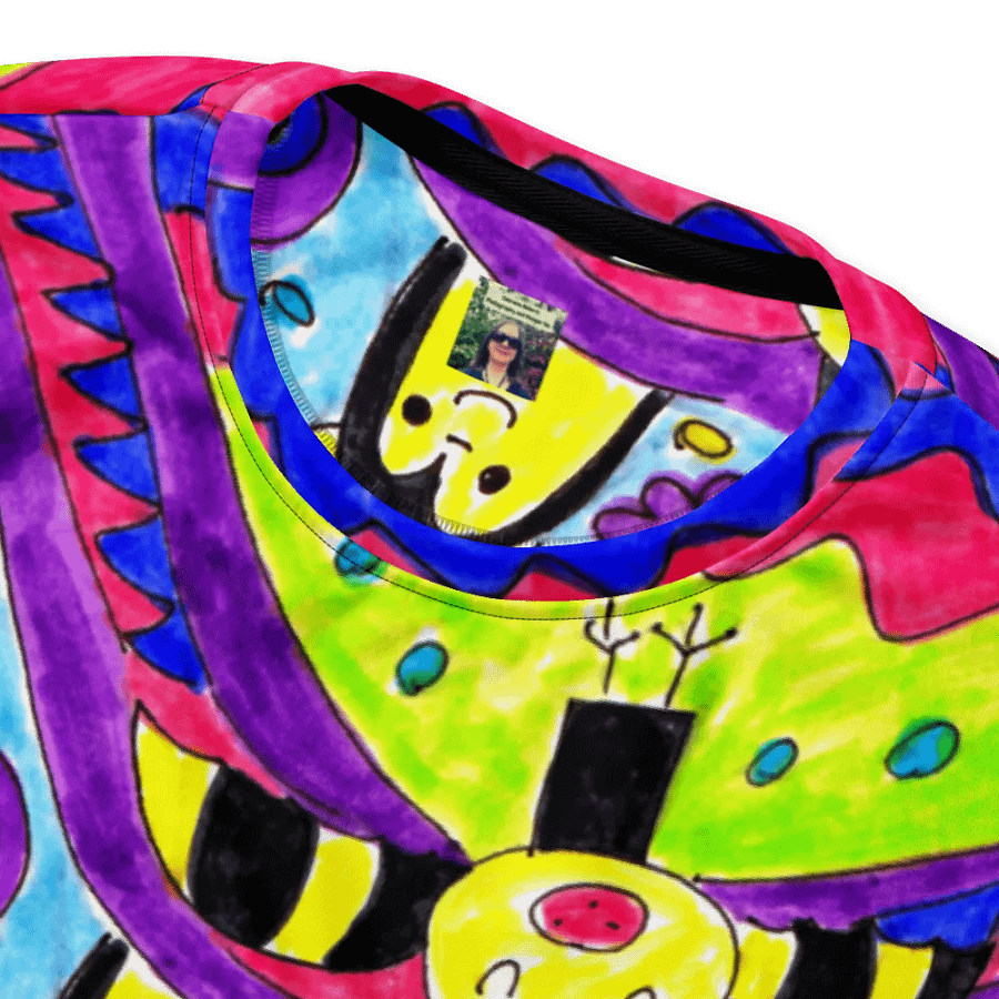 Abstract Vibrant Doodle Characters Unisex Sweatshirt product image (7)