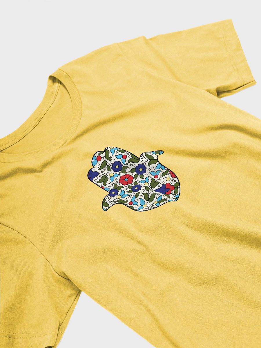 Hamsa Hand Khalili Floral Unisex T-shirt product image (28)