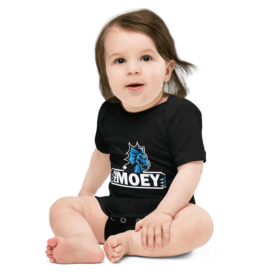 NZMOEY Logo Bella+Canvas Baby Short Sleeve One Piece product image (2)