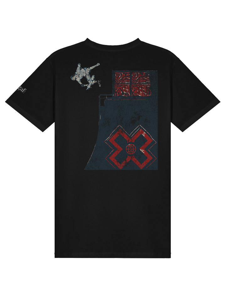IDGAF X-GAMES SKATE STREET CUT T-Shirt product image (2)