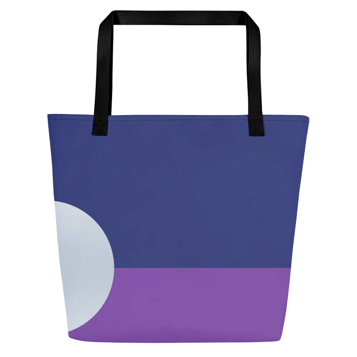 Calm Night Pattern Tote Bag product image (1)