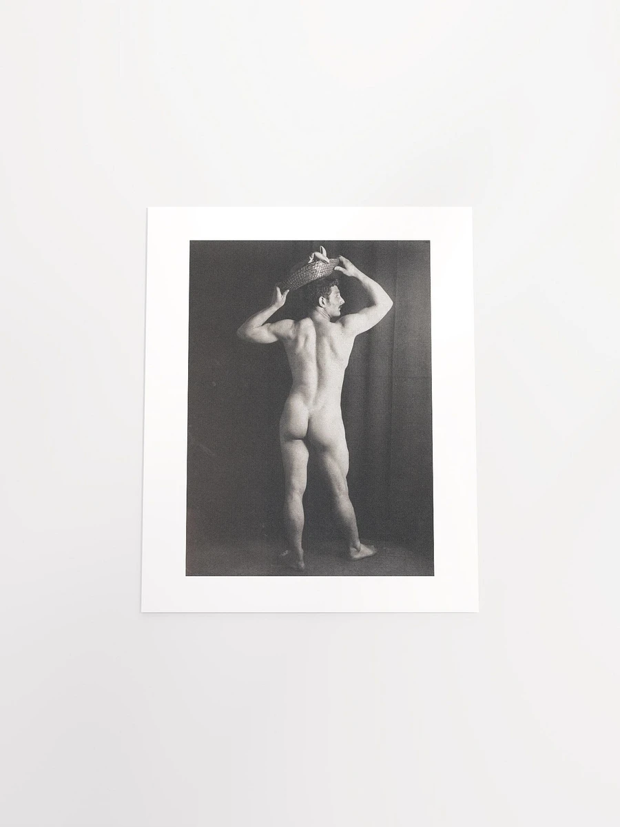 Academic Male Nude From Behind by Wilhelm von Gloeden (c. 1890) - Print product image (4)