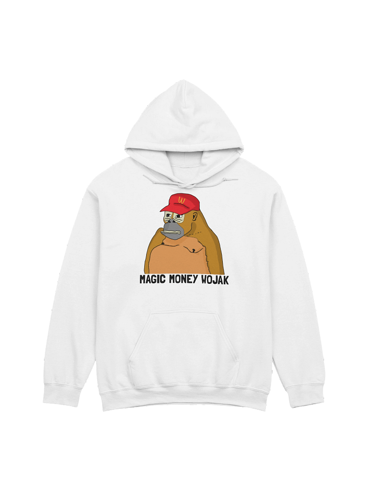 Wojak Hoodie - Wagedonald Ape 🦧🍔 product image (1)