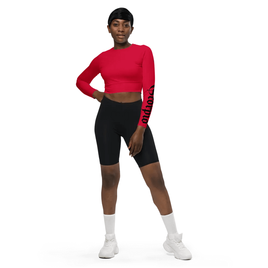 Red Scorpio Recycled Crop Top product image (1)