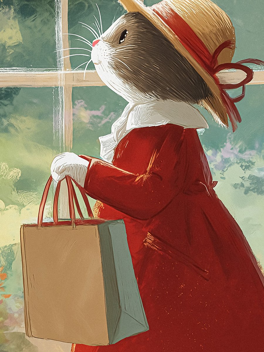 The Curious Cat Art Print product image (21)