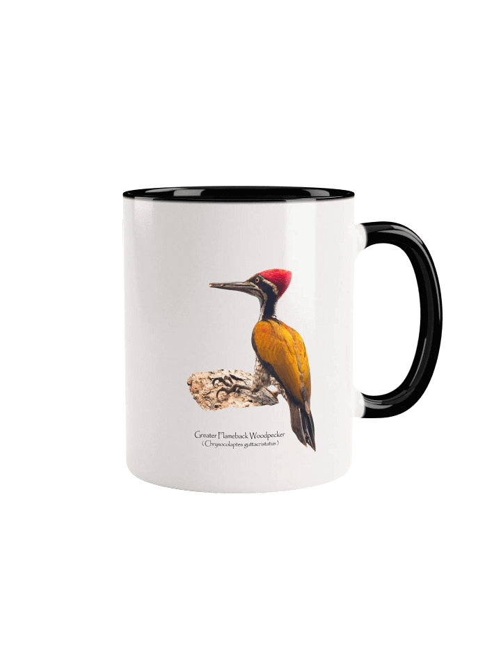 Greater Flameback Woodpecker mug product image (2)