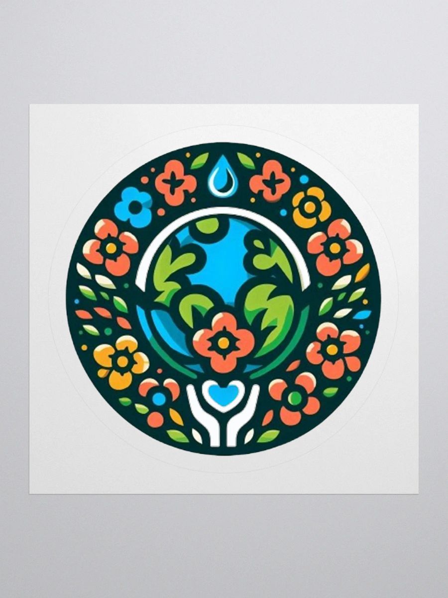 Floral Harmony Vinyl Stickers product image (3)