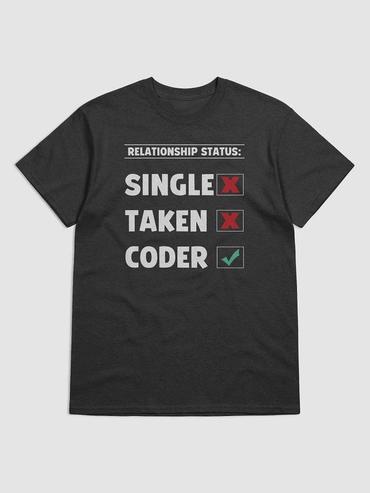 "Relationship Status" Funny Coder T-Shirt product image (2)