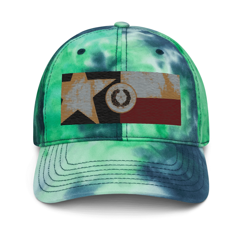 "Texas" Embroidered Tye-Dye Hat product image (2)
