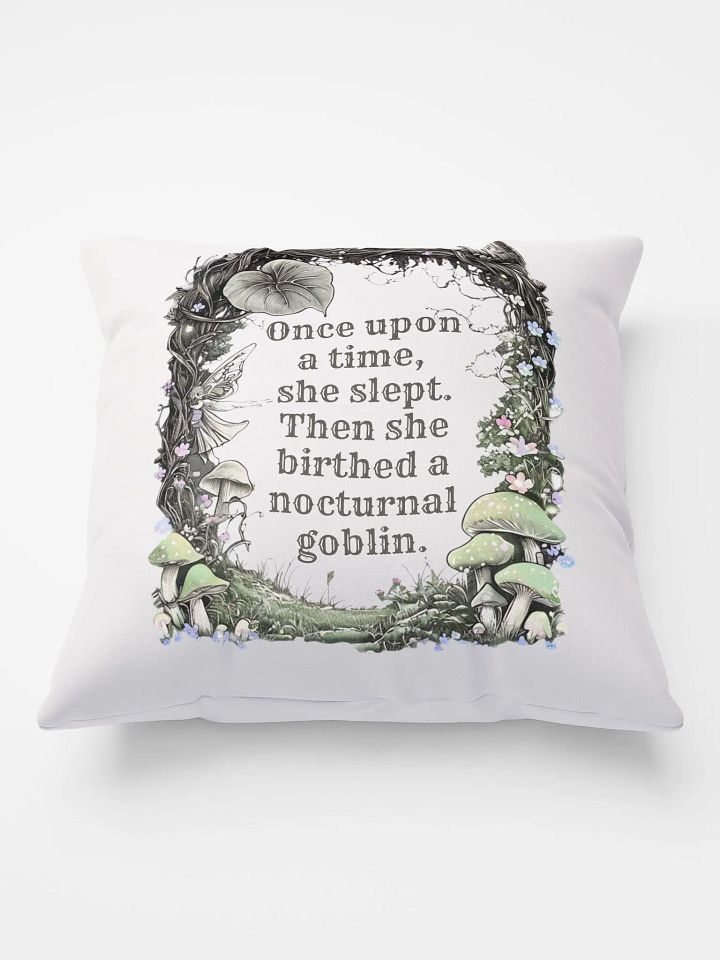 Once Upon A Time She Slept... - Funny Mom Pillow product image (2)