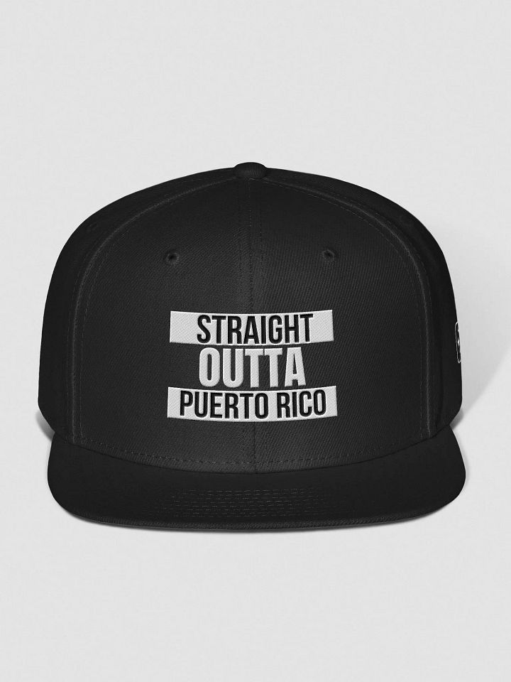 Straight Outta Puerto Rico Snapback Cap product image (2)