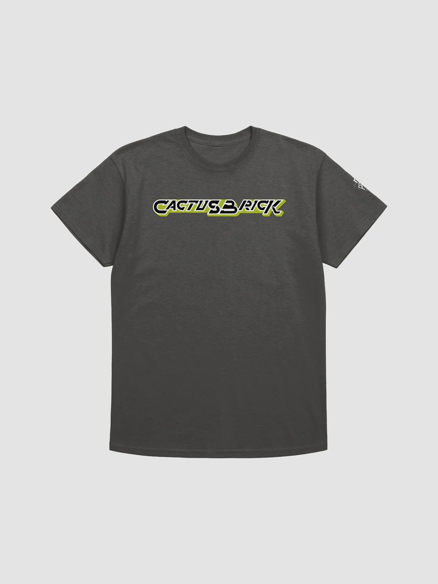 Cactus Brick (Heavyweight T-Shirt) - Black Space product image (1)