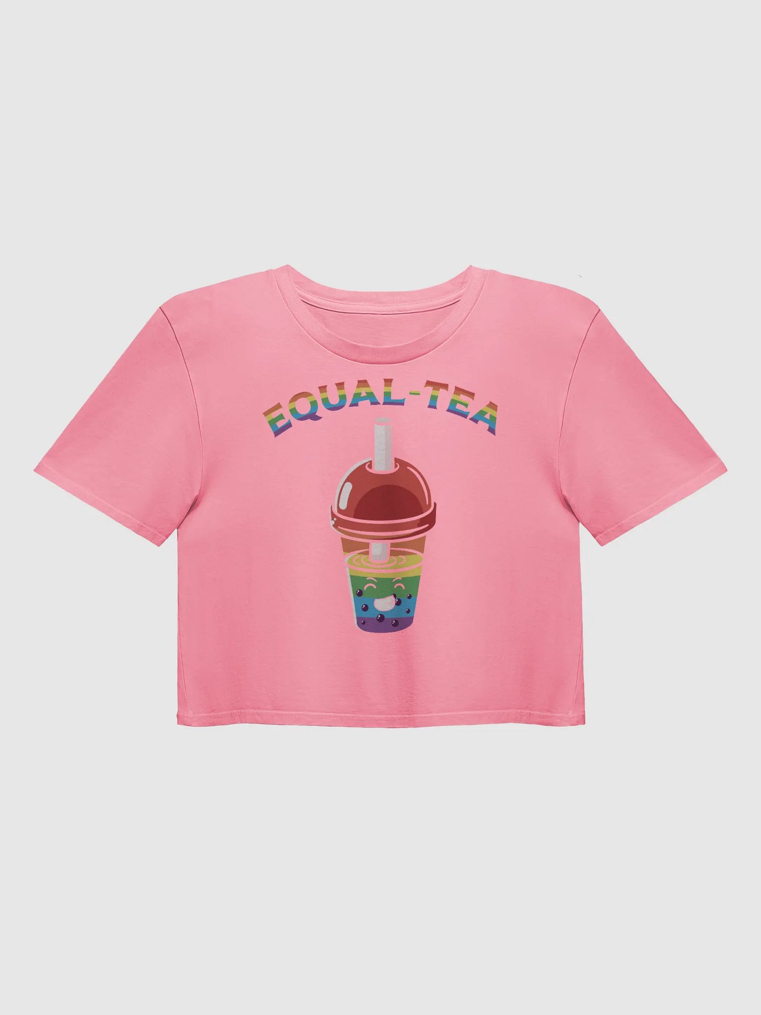 Rainbow Bubble Tea Crop Top product image (2)